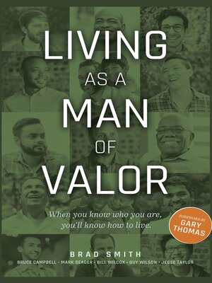 cover image of Living as a Man of Valor